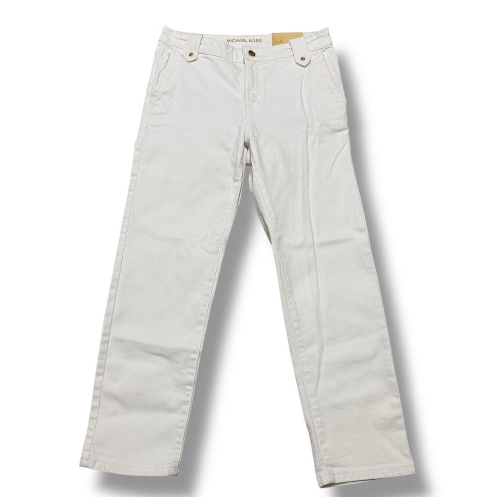 Michael Michael Kors Selma Straight Crop Jeans High Rise Women’s 4